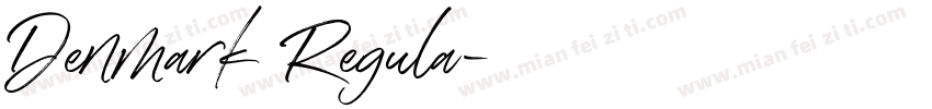 Denmark Regula字体字体转换